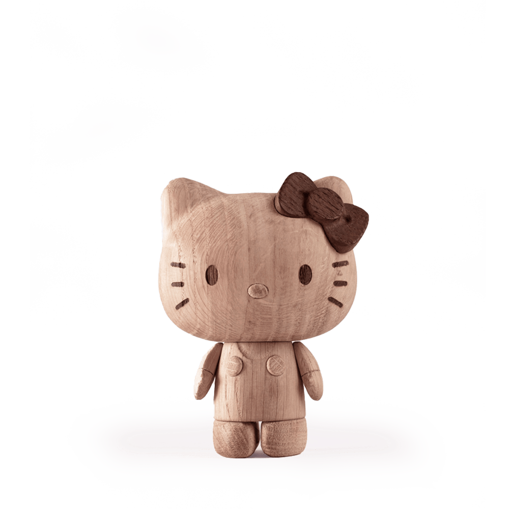 Hello Kitty Small Wooden Figure in Oak | BOYHOOD Denmark – Boyhood Hello Kitty Small Wooden Figure in Oak | BOYHOOD Denmark – Boyhood