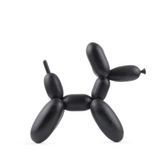 BOYHOOD Ballon d'Og Small Black Edition balloon dog in black-stained oak, side view