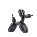 BOYHOOD Ballon d'Og Small Black Edition balloon dog in black-stained oak, three-quarter view