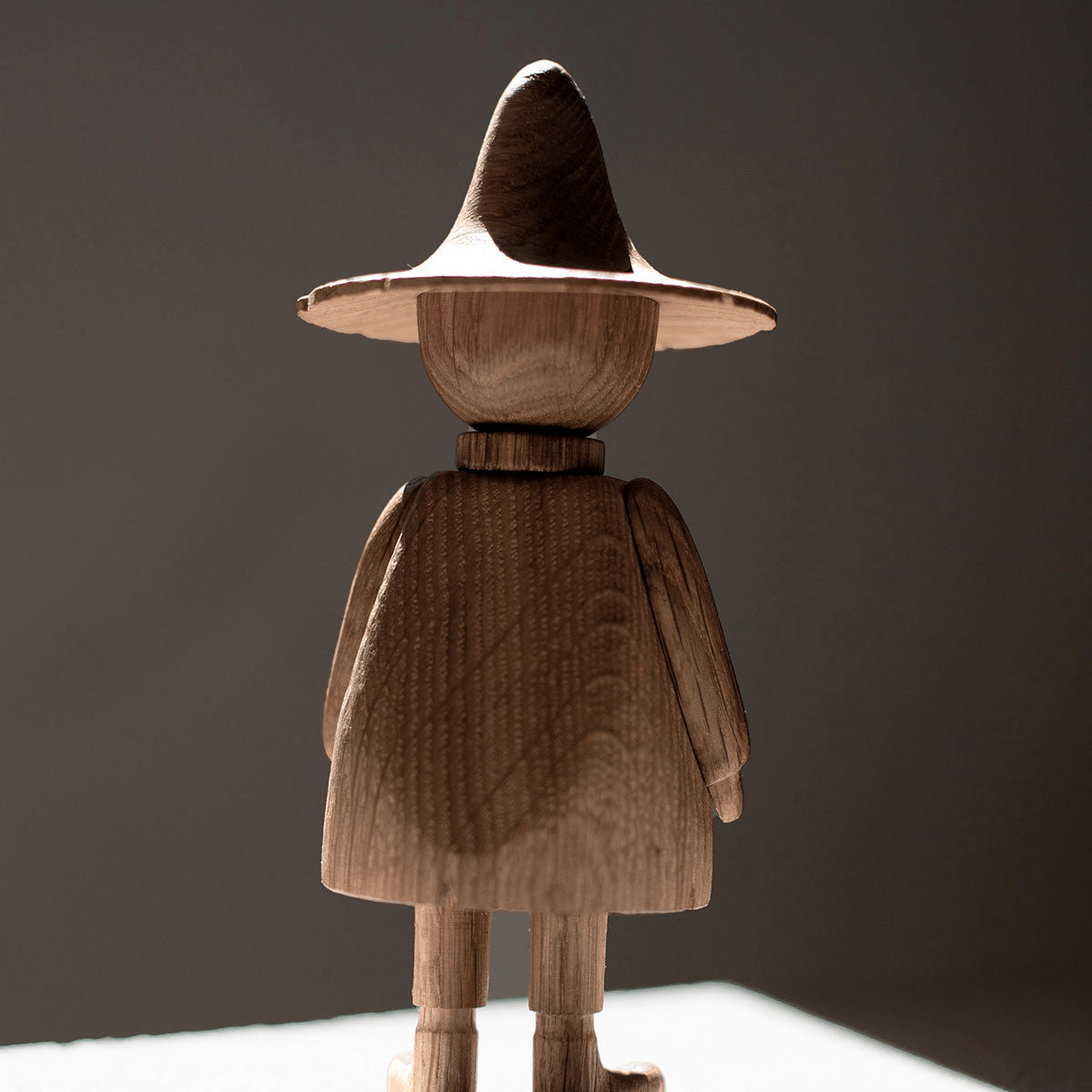 Snufkin Solid Oak Wooden Figurine – Boyhood Denmark™