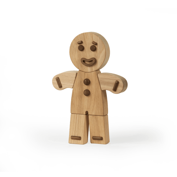 Gingerbread Man Oak Large