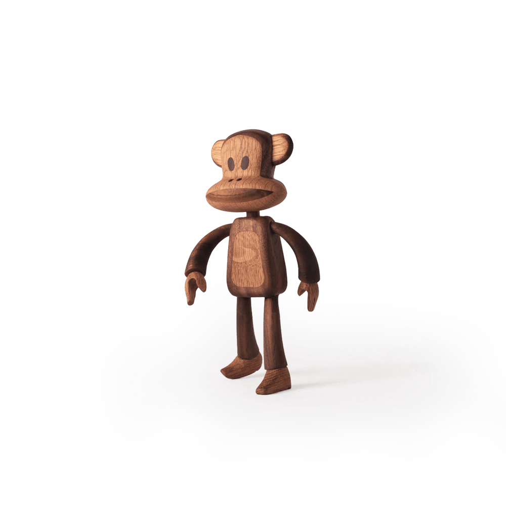 boyhood ポールフランク 木製フィギュア大 Paul Frank x Julius Walnut Oak Small – Boyhood Denmark™